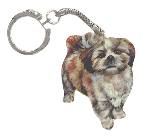 Shih tzu keyring tzus - tzu,