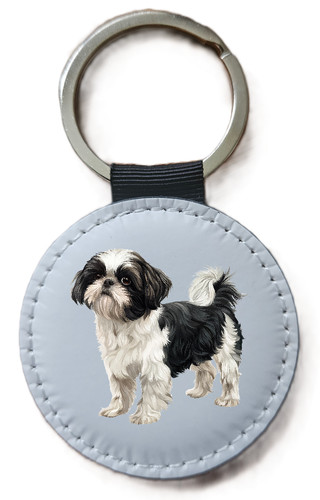 Shih tzu keyring - shih,