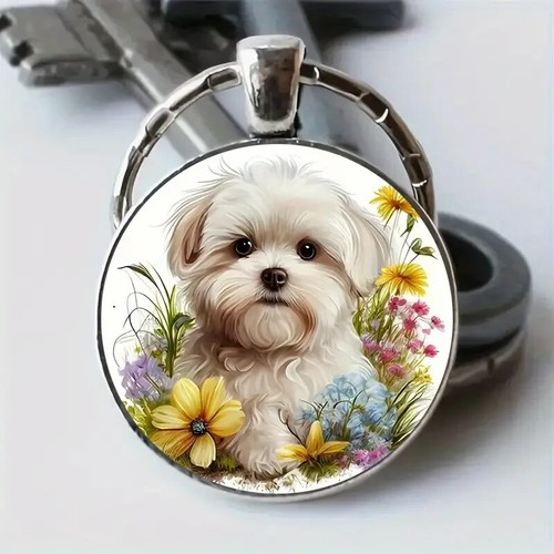 Shih tzu cabochon - shih,
