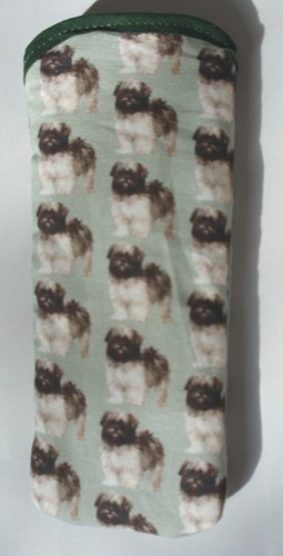 Shih tzu puppies glasses case - shih,