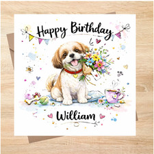 Shih Tzu Themed Personalised