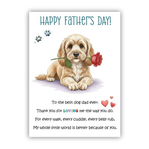 Father day card from - father’s,